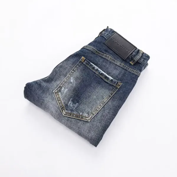 Design Distressed Cuffed Denim Shorts Light Wash - 8