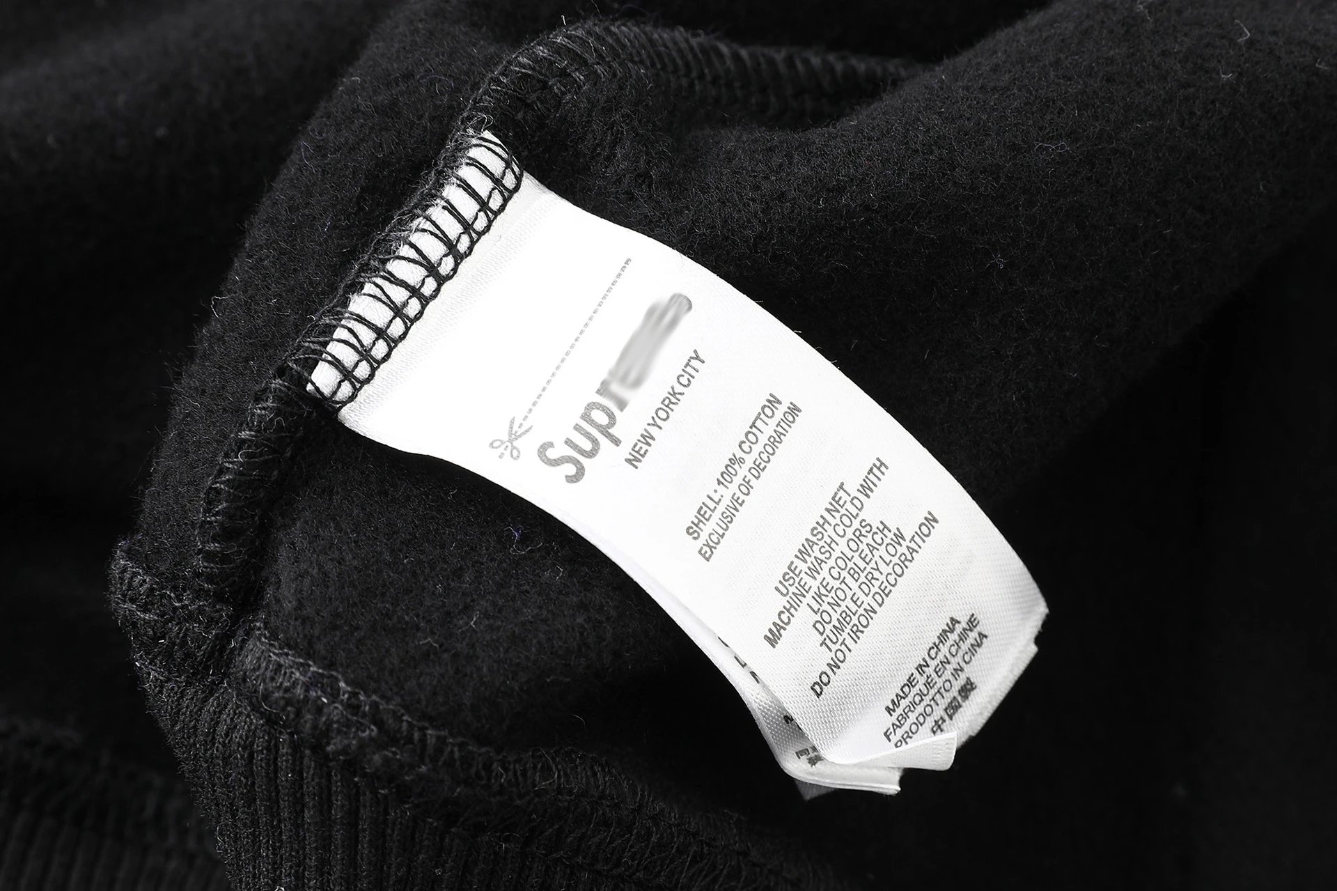 Supreme Michael Jackson Sleeve Print Zip-Up Hoodie Black - 26