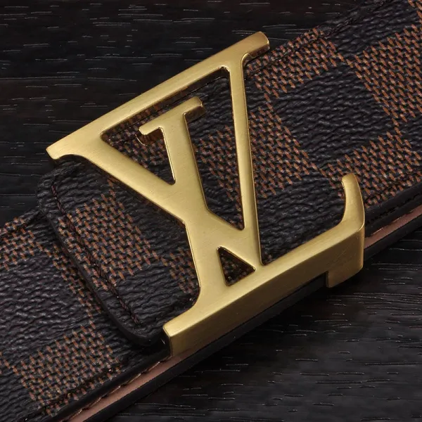 Louis Vuitton LV Initiales Belt White Monogram Leather Belt - 6