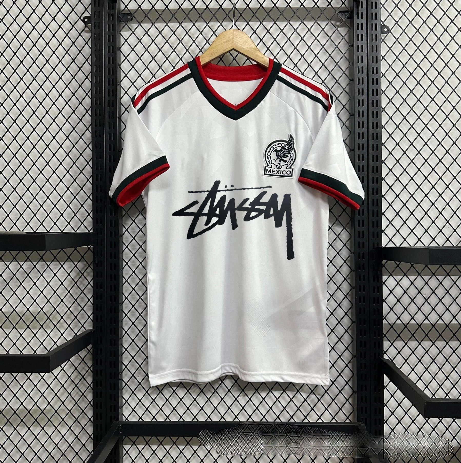 Stussy x Portugal National Team Jersey Red - 7