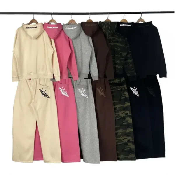 Broken Planet Logo Sweatpants Black - 3