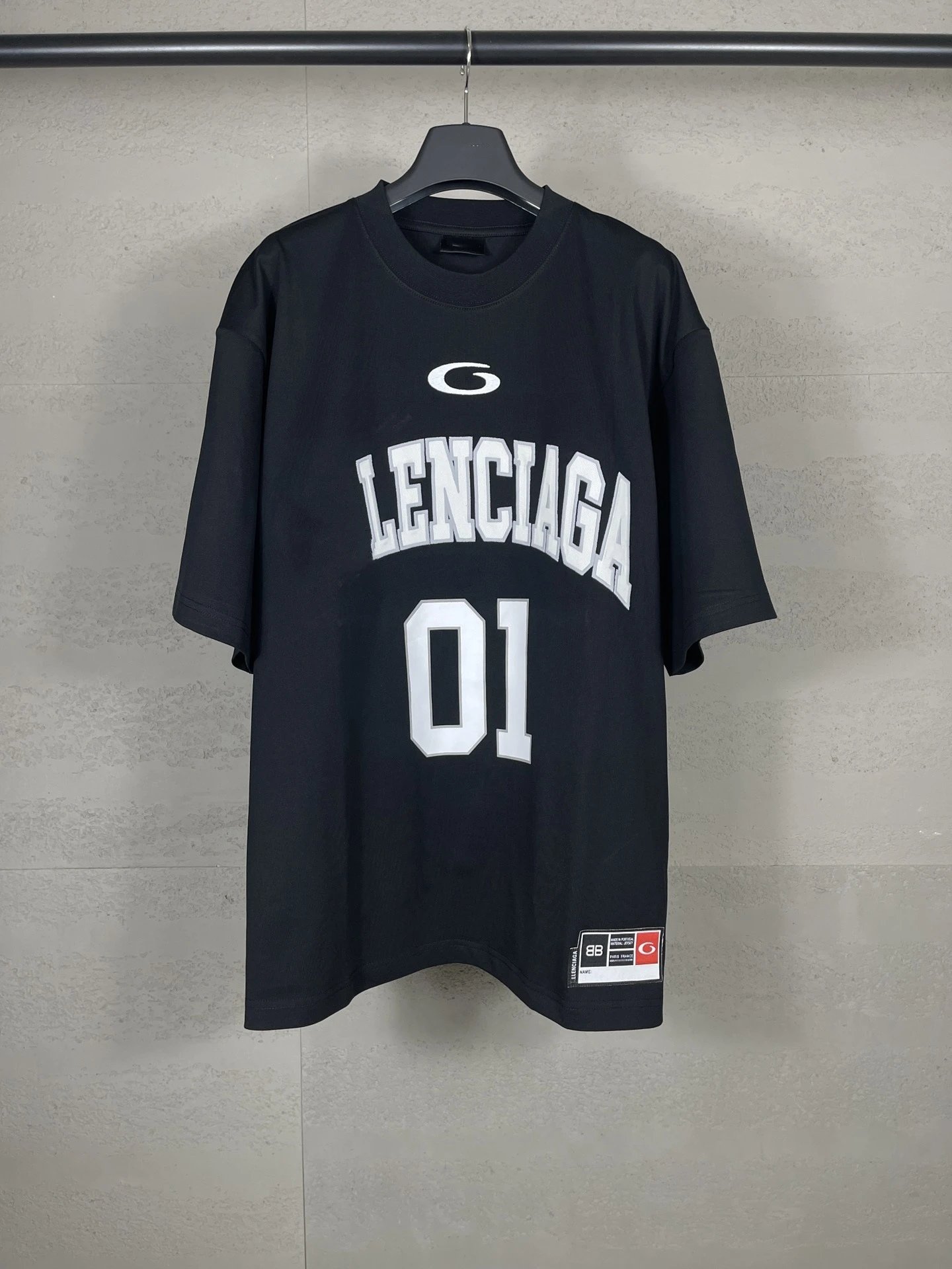 Balenciaga Lenciaga 01 Yellow Jersey T-Shirt - 4