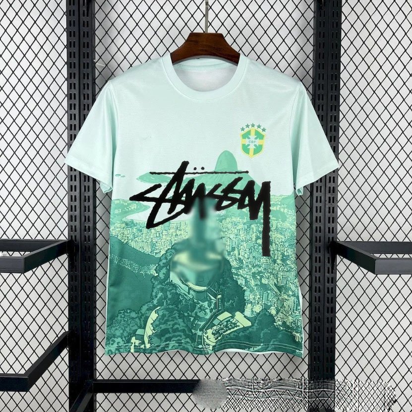 Stussy x Portugal National Team Jersey Red - 3
