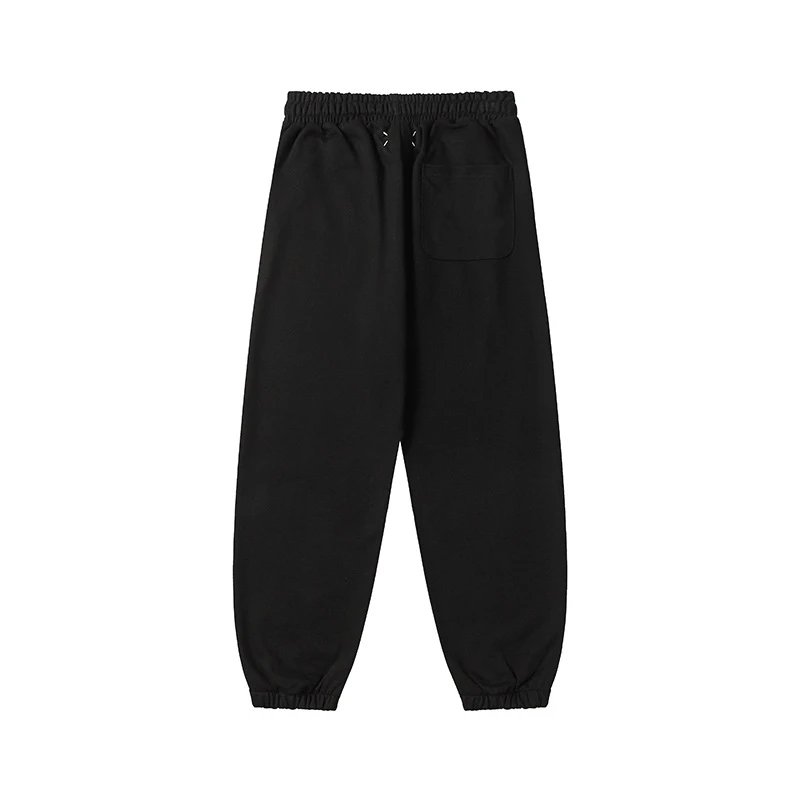 Maison Margiela Numbered Print Sweatpants Olive Green - 33