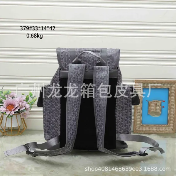 Goyard Saint Louis Backpack Blue Monogram - 7