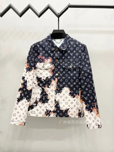 Louis Vuitton Monogram Dip-Dye Denim Jacket Multicolor - 1