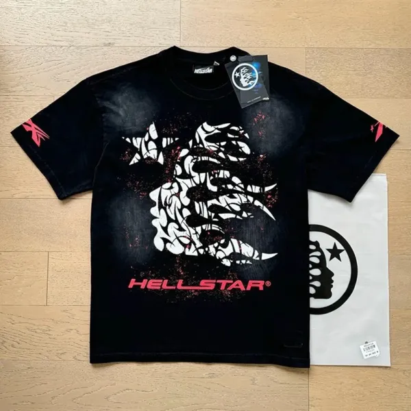 Hellstar Reach Your Inner Peace Black T-Shirt - 42