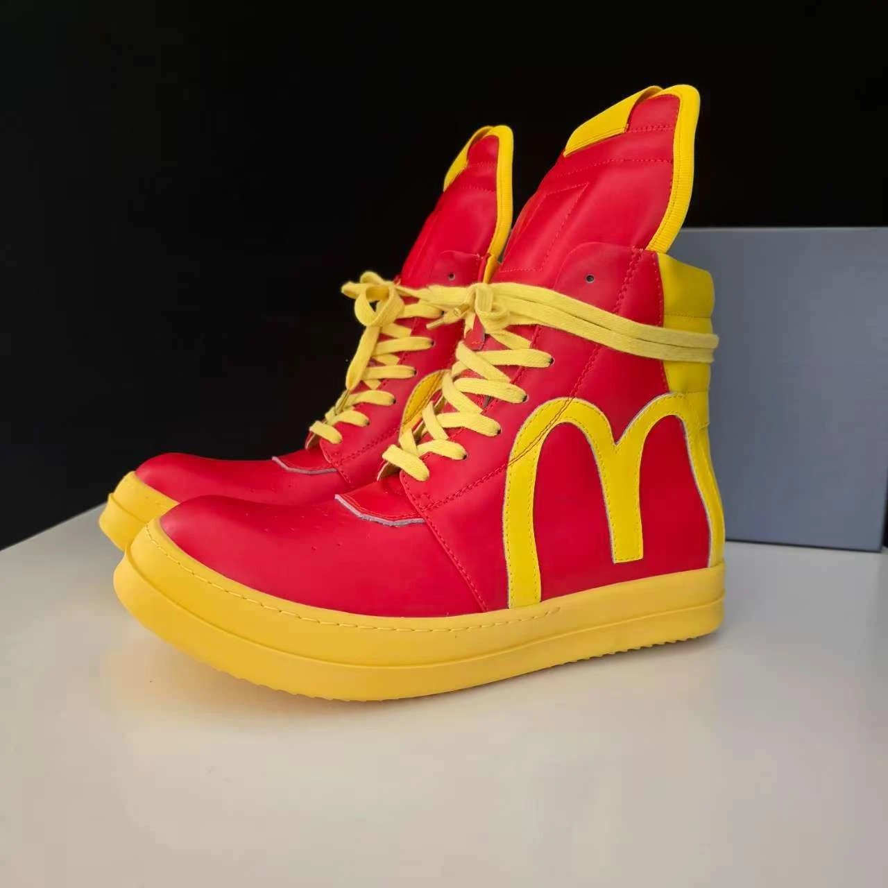 Rick Owens Mcdonalds Geobaskets – QC photo 1