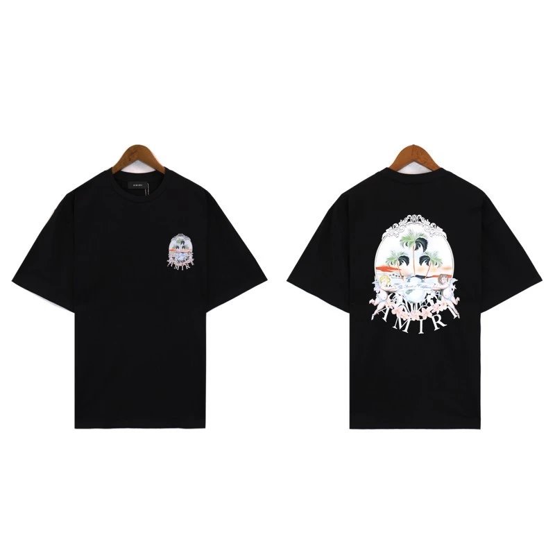 Amiri Graphic Print Black T-Shirt - 20