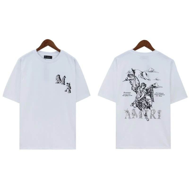 Amiri Graphic Print Black T-Shirt - 22