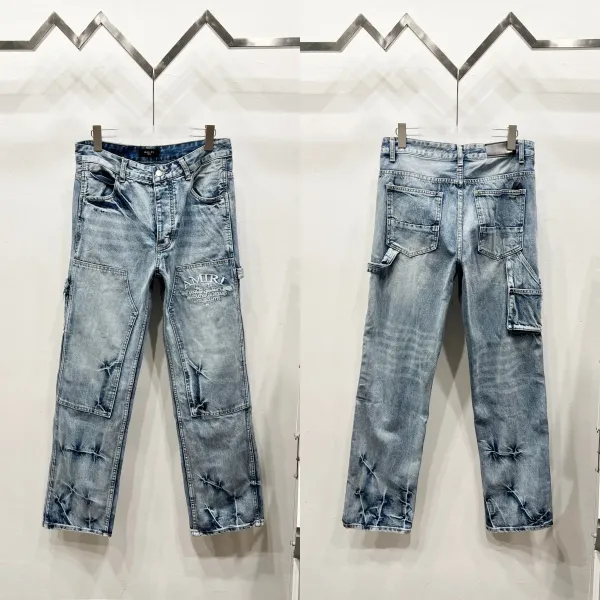Diesel Distressed Graffiti Print Slim Fit Jeans Black - 3