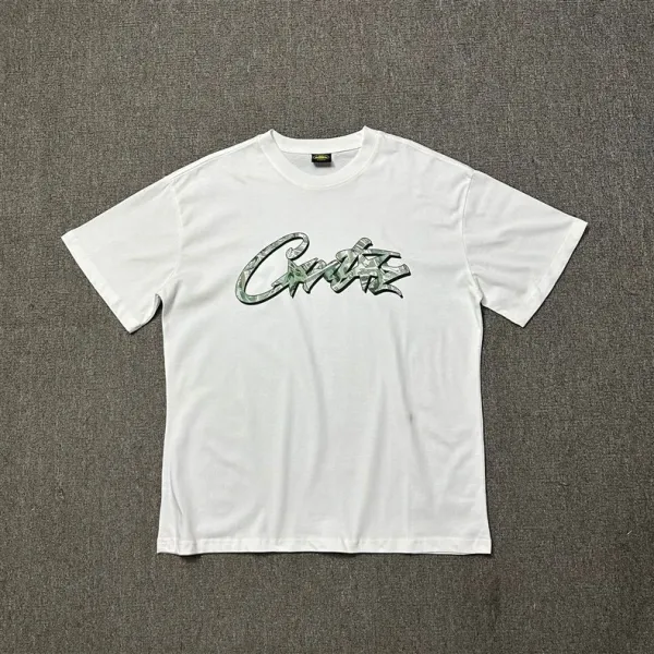 Design Graphic Flame Logo Black T-Shirt - 25