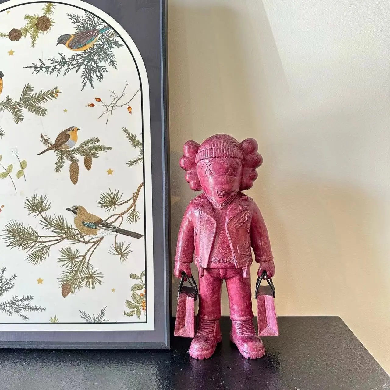 2 Kaws Wooden Figures – QC photo 1
