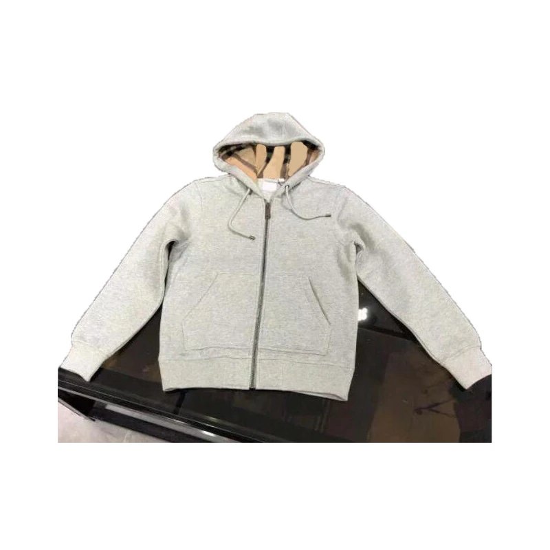 Design Full-Zip Hoodie Gray - 1
