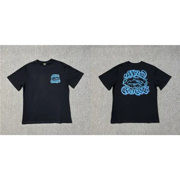 Design UFO Graphic T-Shirt Black - 1