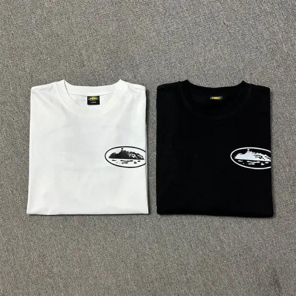 Design Graphic Flame Logo Black T-Shirt - 18