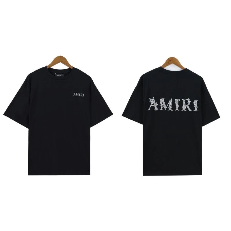 Amiri Graphic Print Black T-Shirt - 27