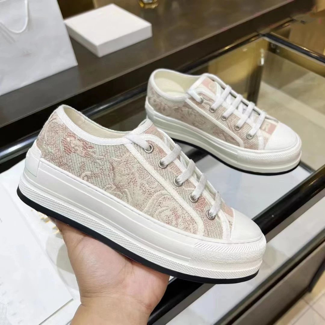 Dior B23 Tiger Print Canvas Sneakers - 20