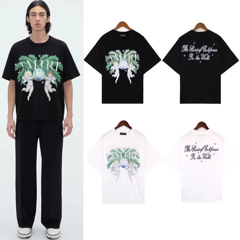 Amiri Graphic Print Black T-Shirt - 15
