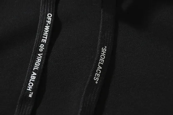 Off-White Diag Arrow Print Black Hoodie - 25