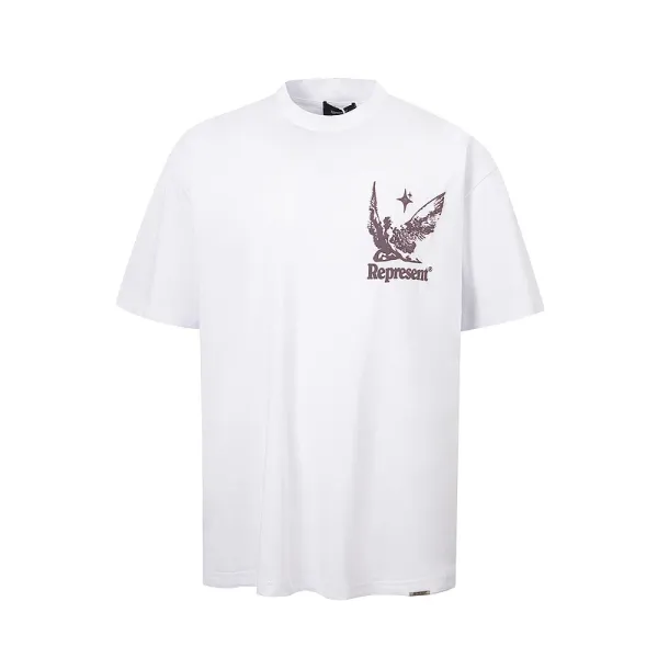 Represent Winged Lion Graphic T-Shirt White - 1