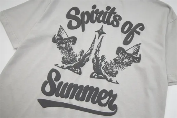 Represent Winged Lion Graphic T-Shirt White - 12