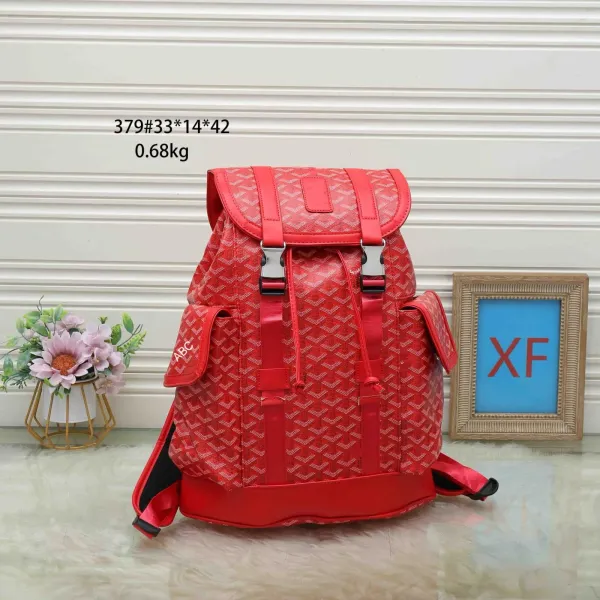 Goyard Saint Louis Backpack Blue Monogram - 5