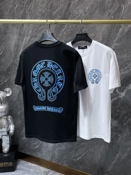 Chrome Hearts Embroidered Logo Black T-Shirt - 8