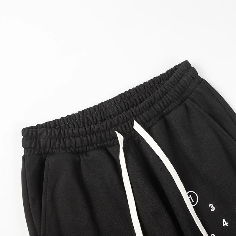 Maison Margiela Numbered Print Sweatpants Olive Green - 40