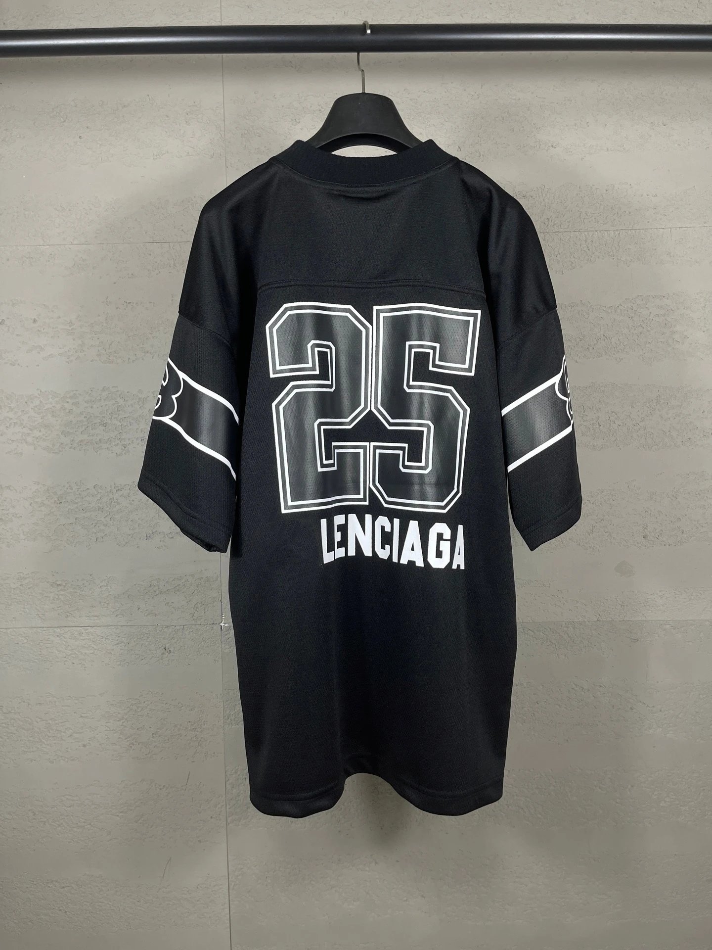 Balenciaga Logo Jersey Red Sports Jersey - 4