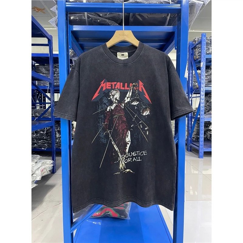 Metallica Justice For All Graphic T-Shirt Black