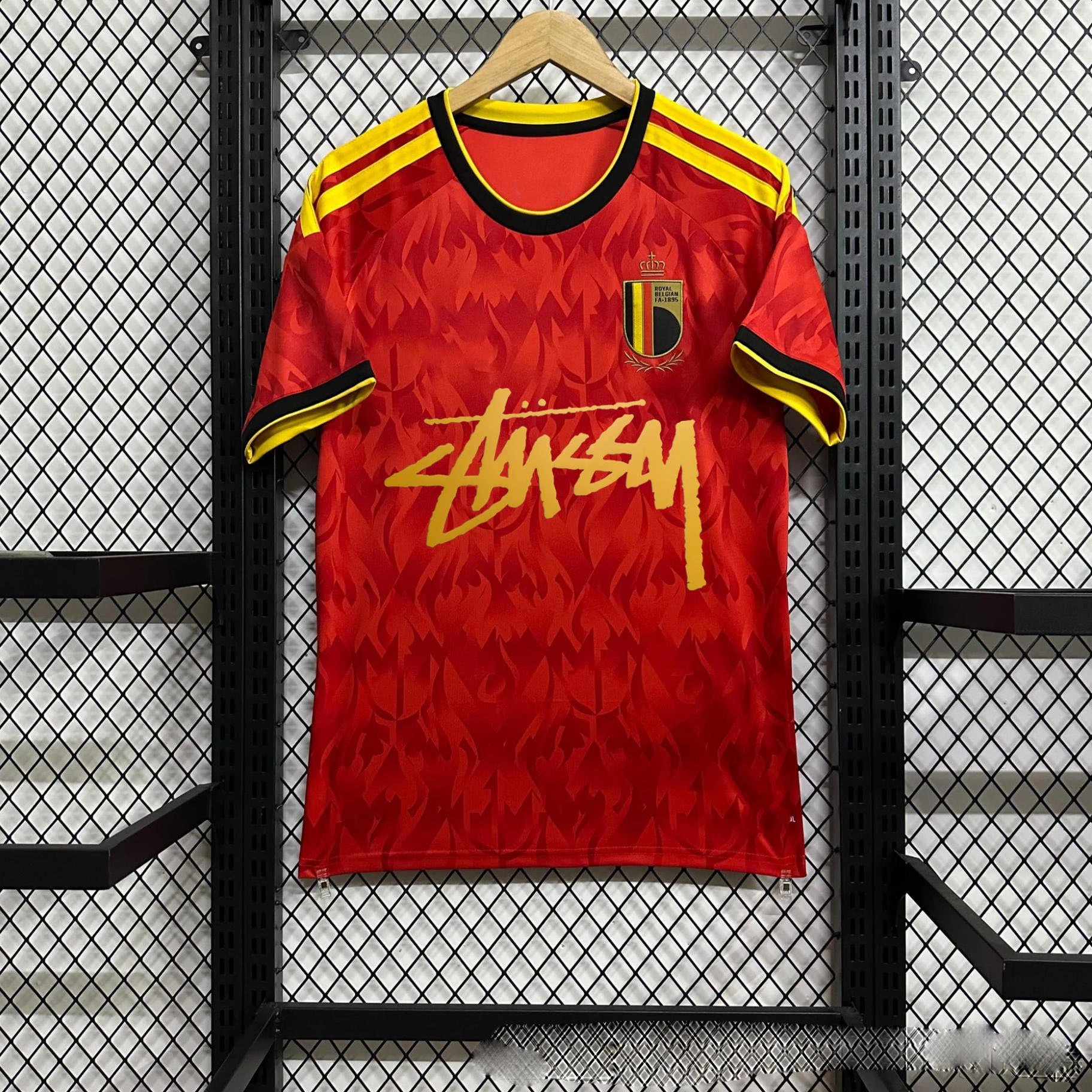 Stussy x Portugal National Team Jersey Red - 13