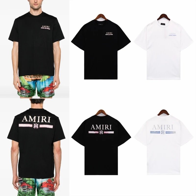 Amiri Graphic Print Black T-Shirt - 16