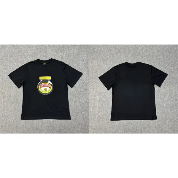 Corteiz Jar Logo Black T-Shirt - 1
