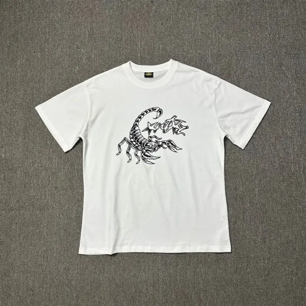 Design Graphic Flame Logo Black T-Shirt - 13