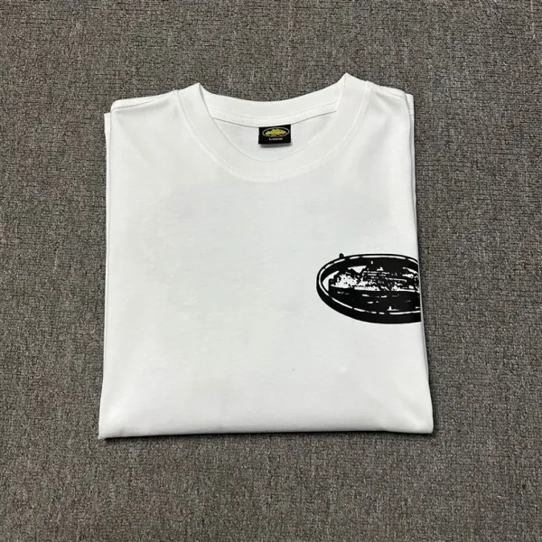 Design Graphic Flame Logo Black T-Shirt - 28