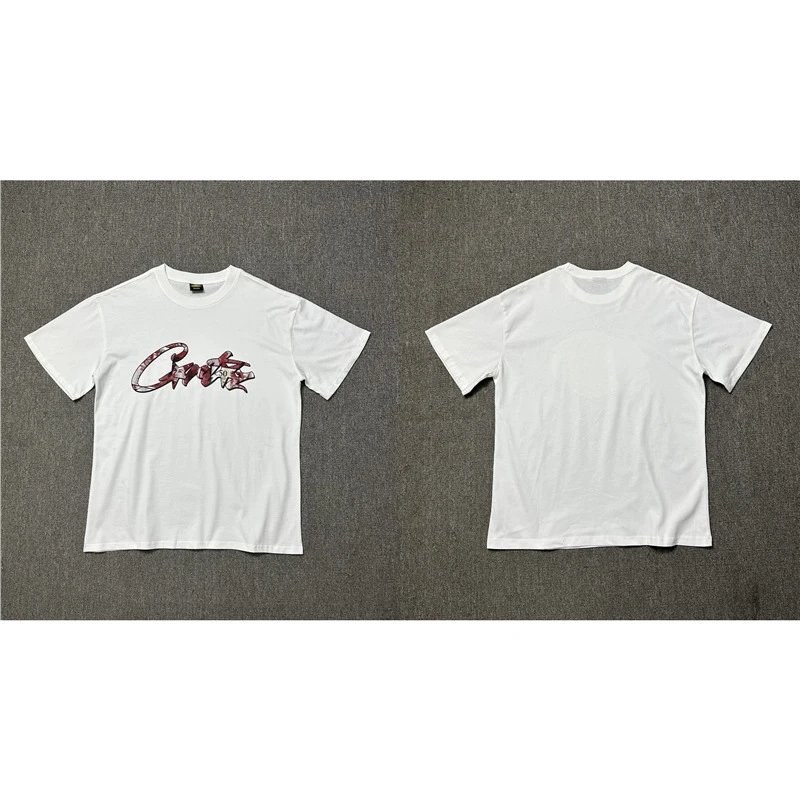 Corteiz Script Logo White T-Shirt