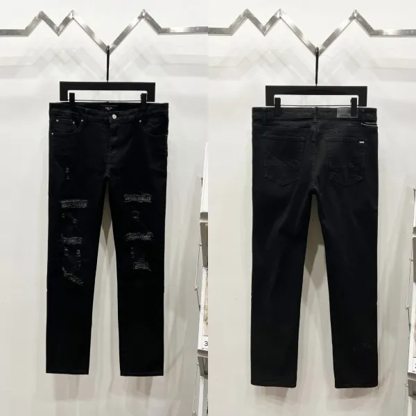 Diesel Distressed Graffiti Print Slim Fit Jeans Black - 10