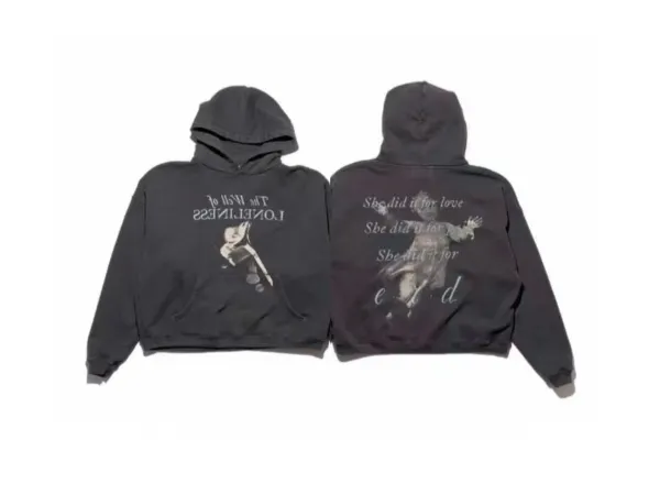 Design The Well of Loneliness Hoodie Black - 4