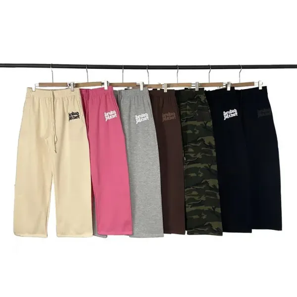 Broken Planet Logo Sweatpants Black - 6