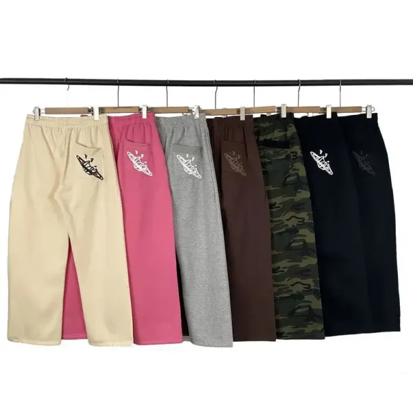 Broken Planet Logo Sweatpants Black - 7