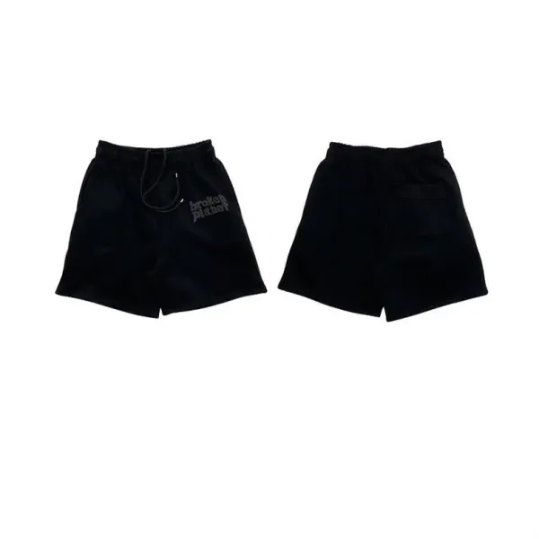 Broken Planet Logo Sweatpants Black - 26