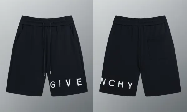 Givenchy Logo Shorts Black - 1