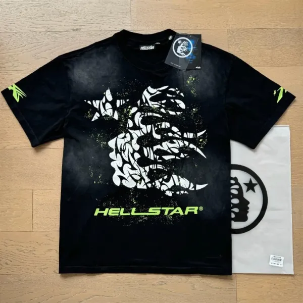 Hellstar Reach Your Inner Peace Black T-Shirt - 44