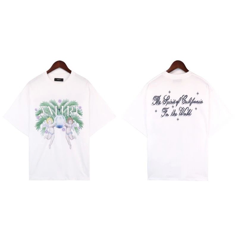 Amiri Graphic Print Black T-Shirt - 34