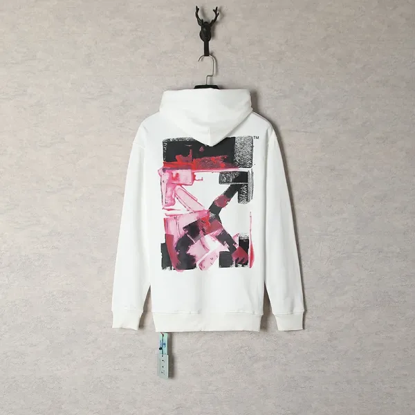 Off-White Diag Arrow Print Black Hoodie - 12