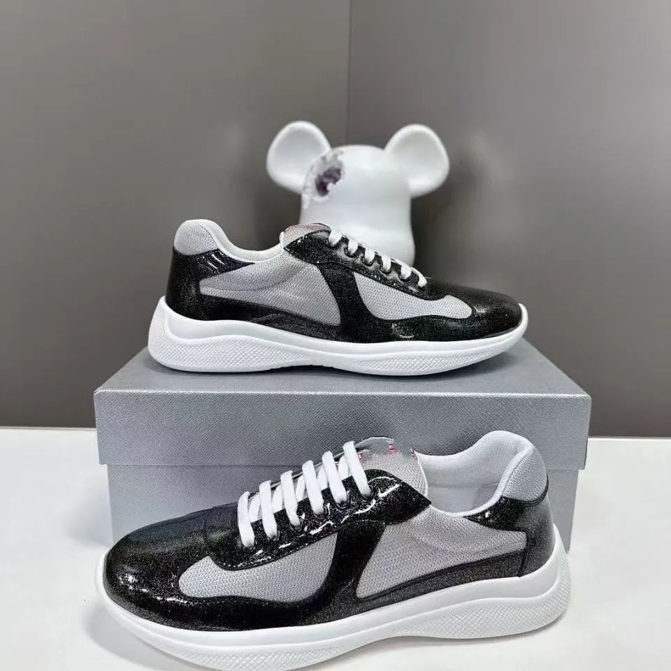 Prada Linea Rossa Runner White Gray Sneakers - 21