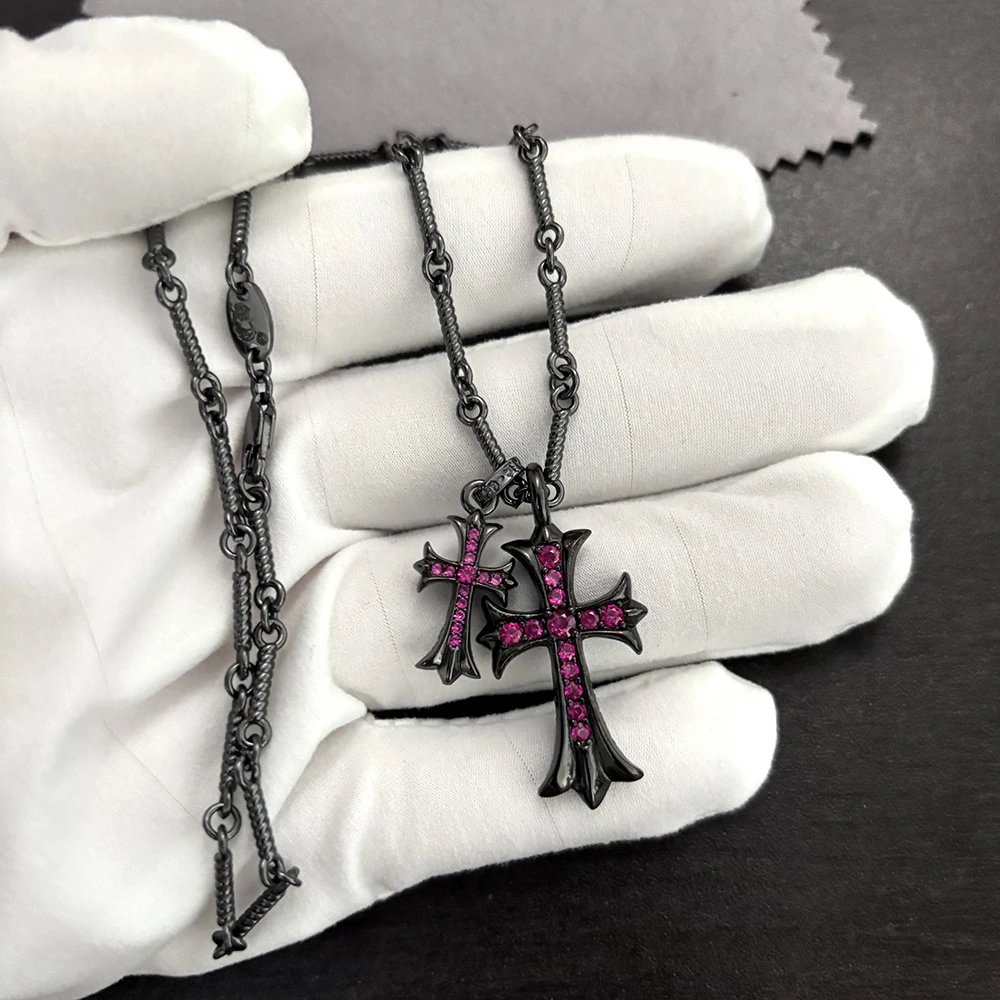 4 Chrome Hearts Necklaces – QC photo 1