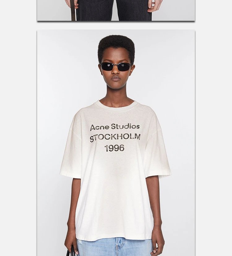 Acne Studios Stockholm 1996 Long Sleeve T-Shirt Pink - 34