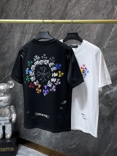 Chrome Hearts Embroidered Logo Black T-Shirt - 7